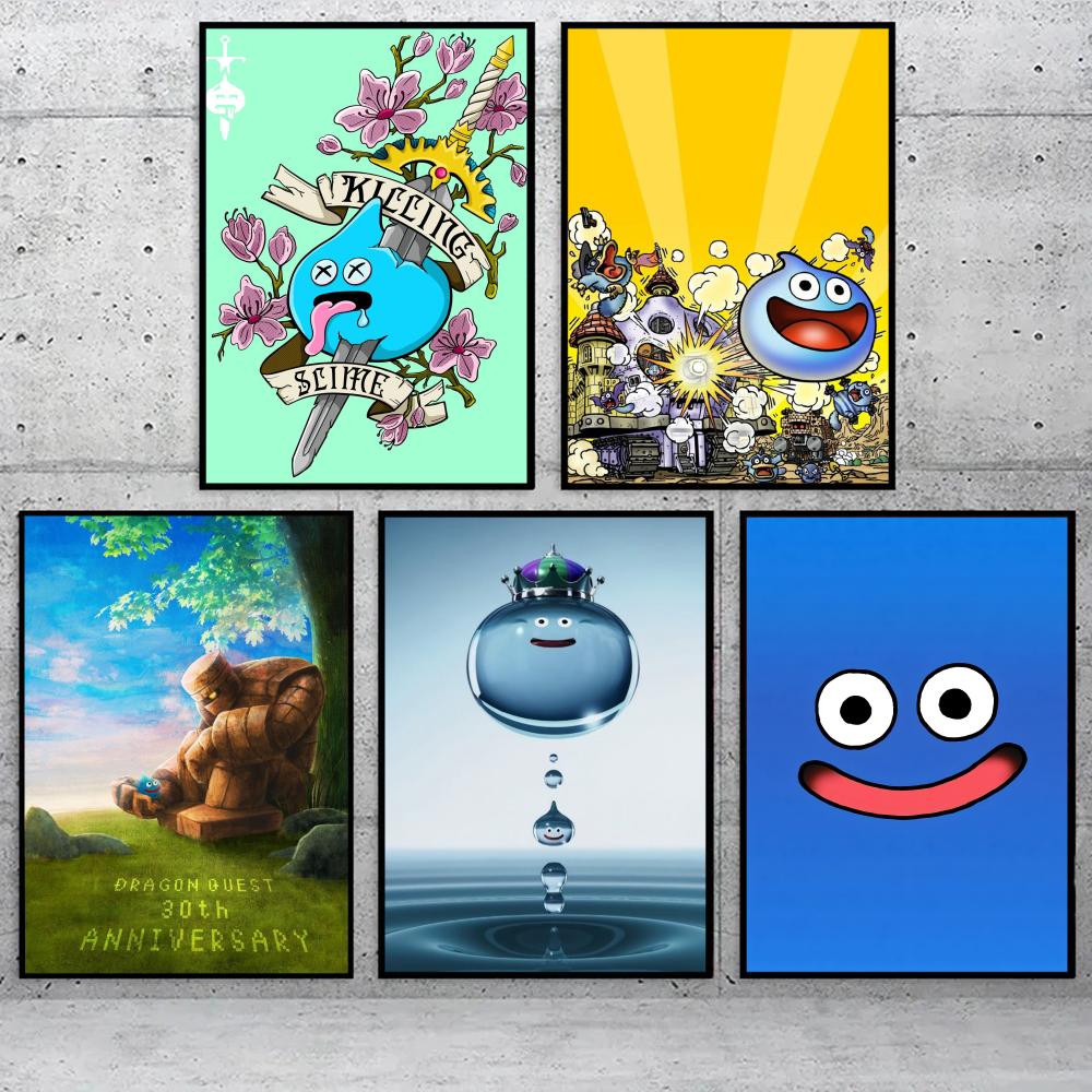 D-Dragon Quest Slime Poster Ad - Office Quest avaliação e preço