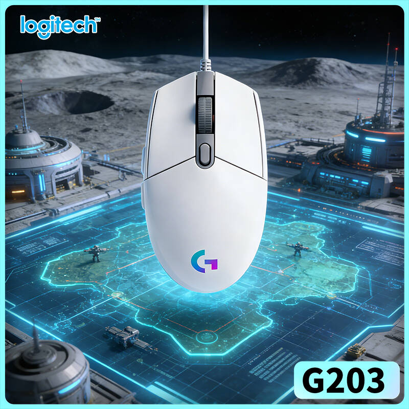Mouse Gamer Logitech G203 LIGH - Logitech Mouse G203 avaliação e preço