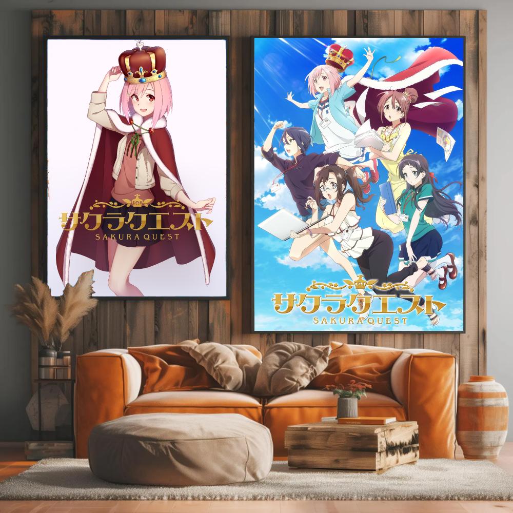 Pôster Anime S-Sakura Quest-T  - Office Quest avaliação e preço