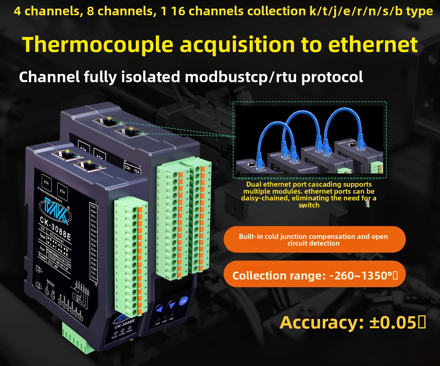 Módulo de Temperatura Termorre - Power Over Ethernet avaliação e preço