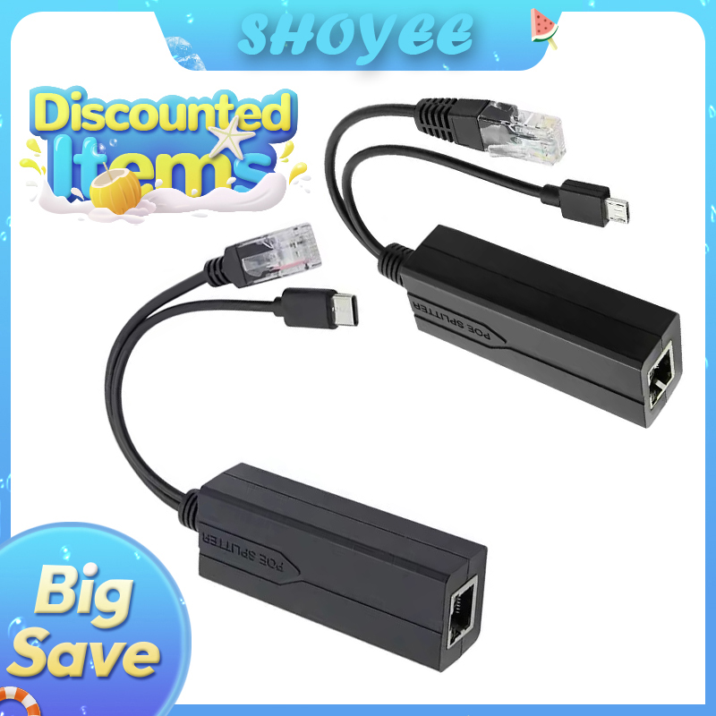 Divisor poe 48v a 5v micro usb - Power Over Ethernet avaliação e preço