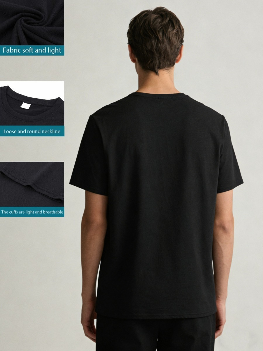 Camiseta Unissex Casual com Es - Office Quest avaliação e preço