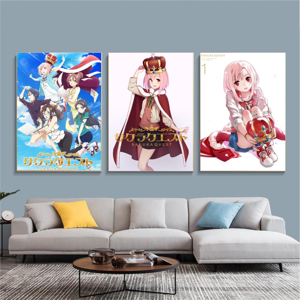 Pôster Anime S-Sakura Quest-T, - Office Quest avaliação e preço
