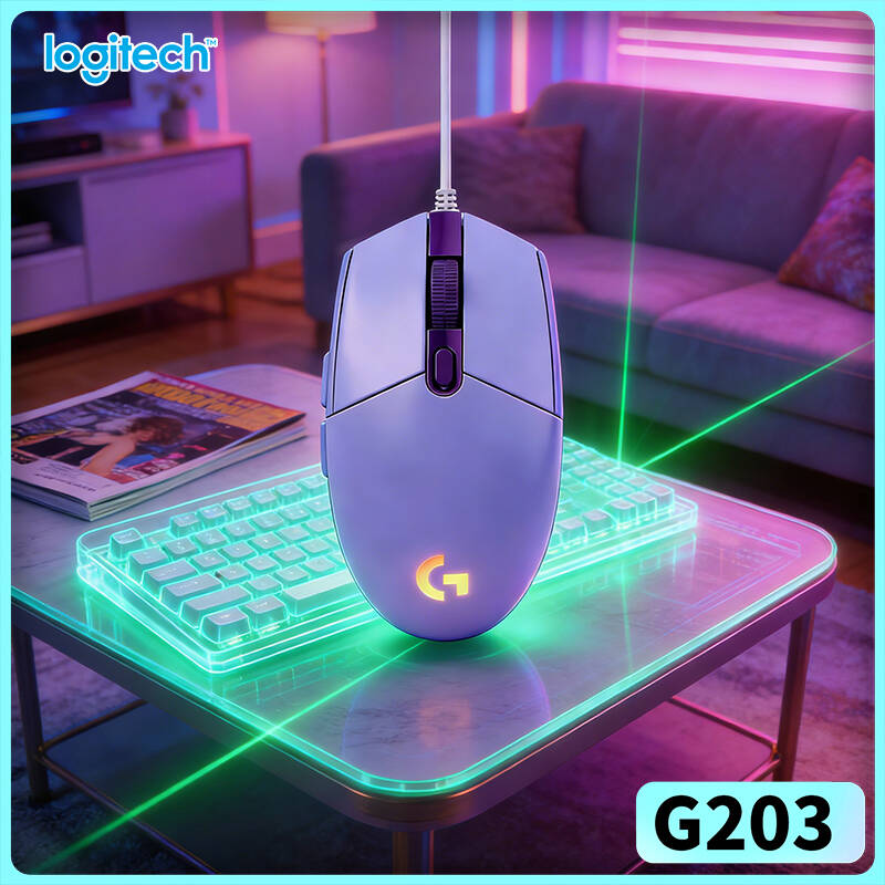 Mouse Gamer Logitech G203 Prod - Logitech Mouse G203 avaliação e preço