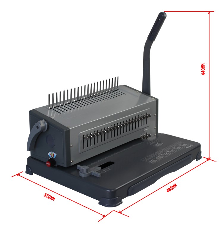 Máquina de Encadernação Manual - Binding Machine Comb avaliação e preço