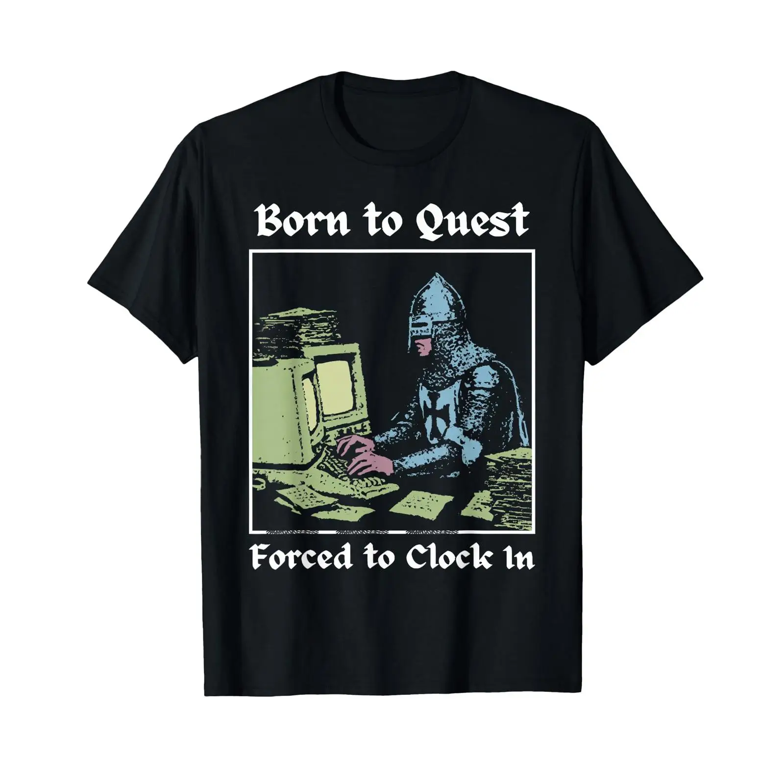 Camiseta Unissex Born to Quest - Office Quest avaliação e preço